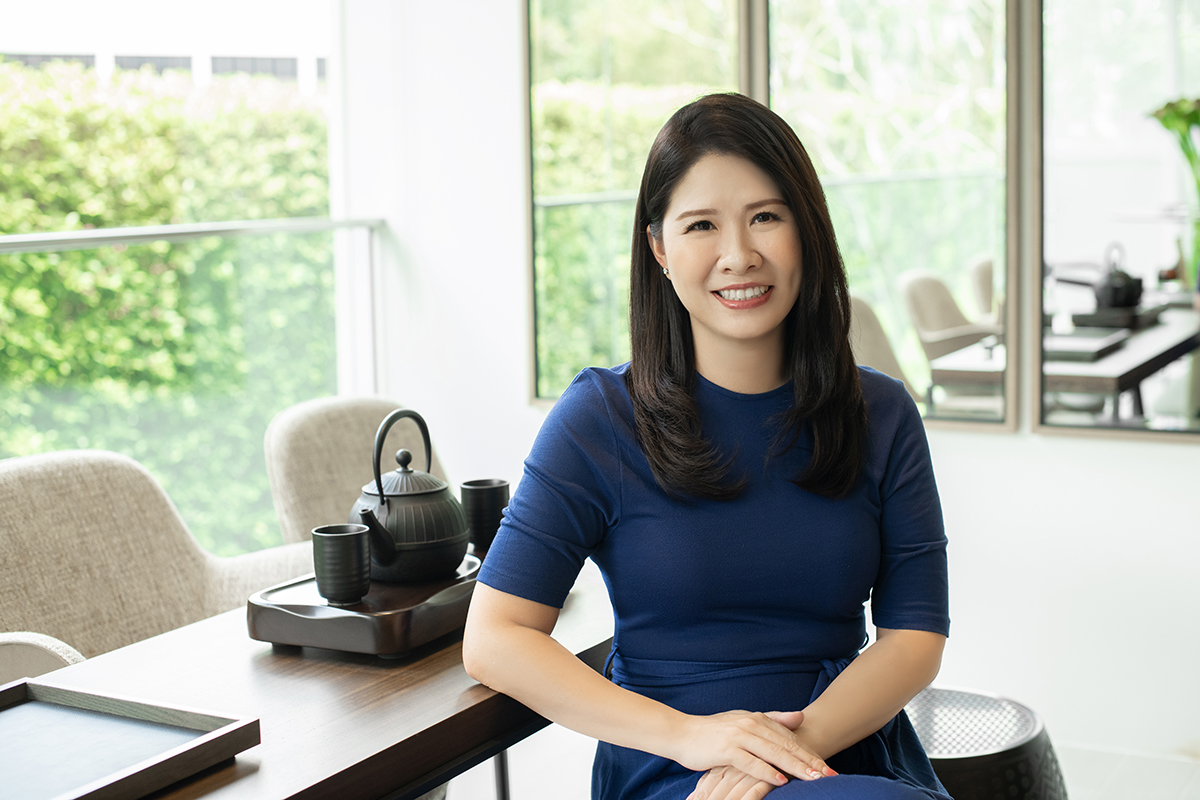 Christine Teo, CEA-registered salesperson with Huttons Asia Pte Ltd
